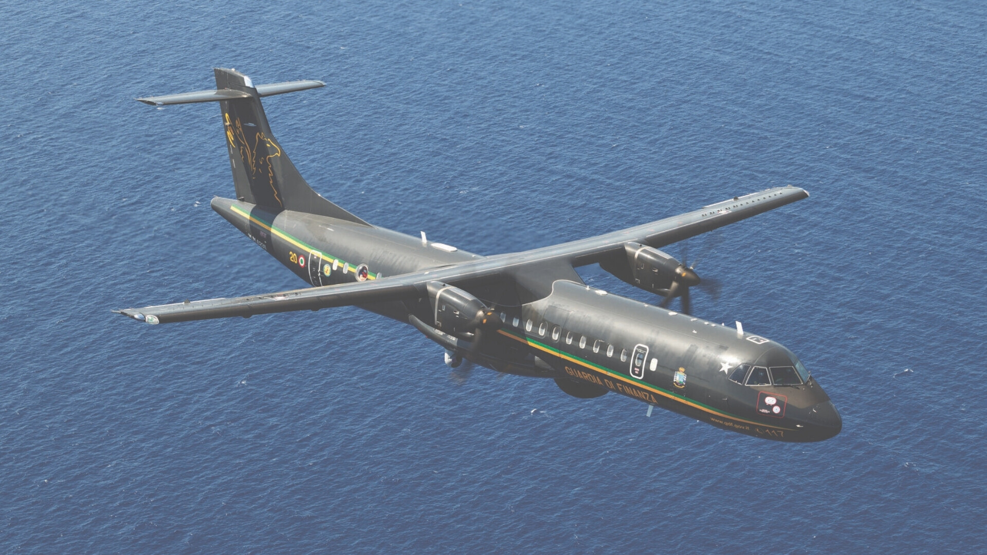 ATR72 MP Italian Guardia di Finanza - Leonardo Velivolo della guardia di finanza