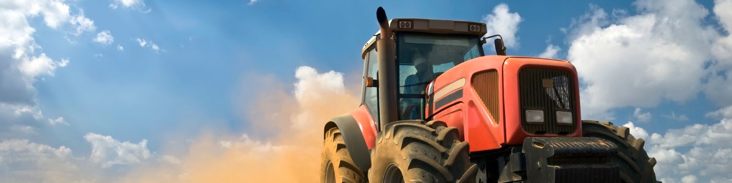 Trebbiatrice in un campo Macchina trebbiatrice che raccoglie il grano in un campo agricolo
