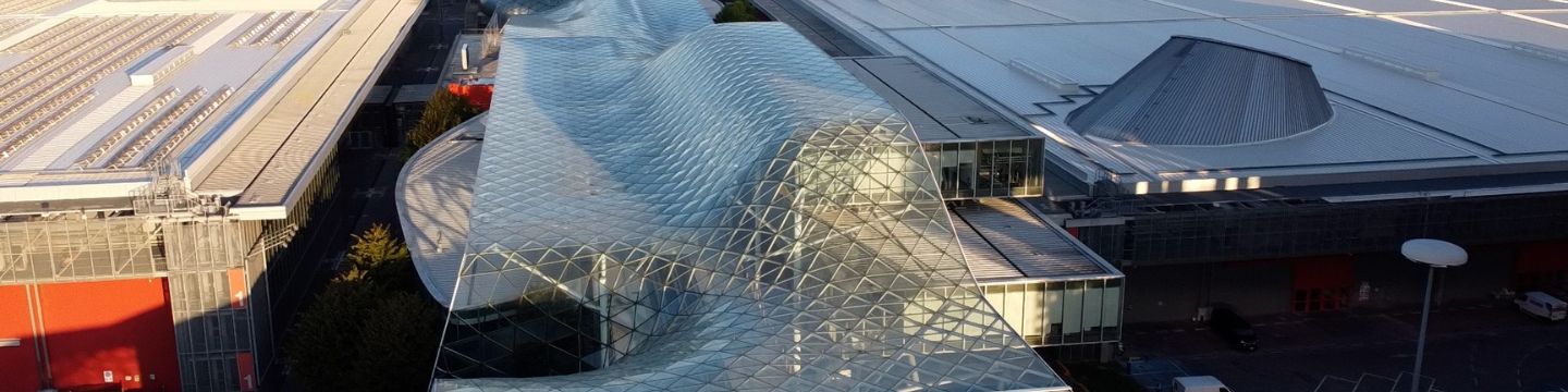 Vista aerea di Fiera Milano