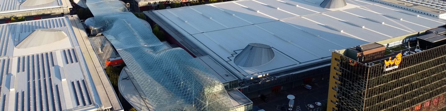 Vista dall'alto di Fiera Milano