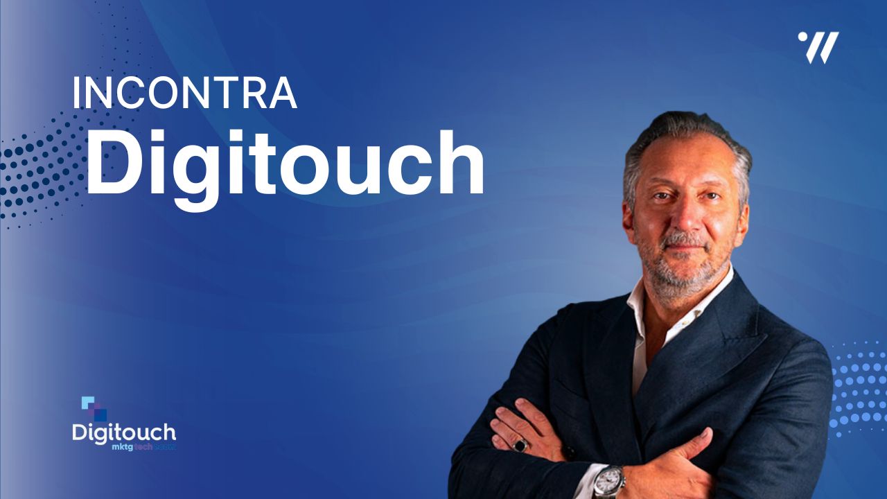 Fotografia di Alessio Angiolillo, vice president di Digitouch Marketing