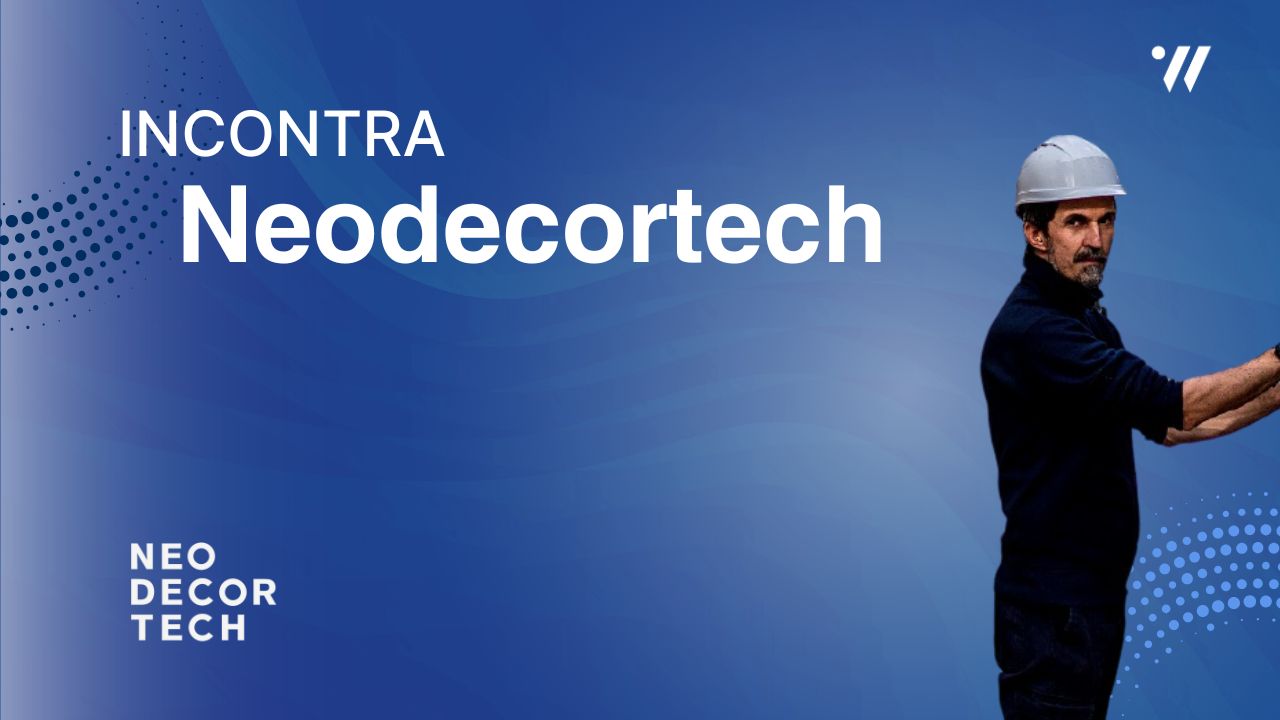 Incontra Neodecortech_intervista a Zanini Video Intervista a Pietro Zanini, qui raffigurato con sfondo blu