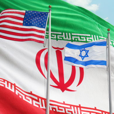 Bandiere Iran, USA, Israele Bandiere Iran, USA, Israele