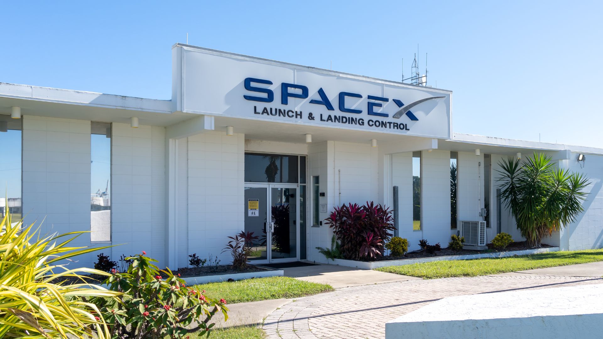 SpaceX sede di controllo a Cape Canaveral, FI SpaceX sede di controllo a Cape Canaveral, FI
