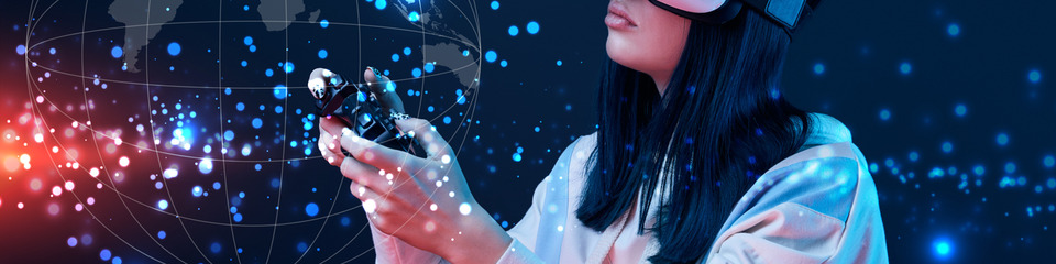 Tech_websim12 Connessioni di luce bianca che rappresentano la rete tecnologica.