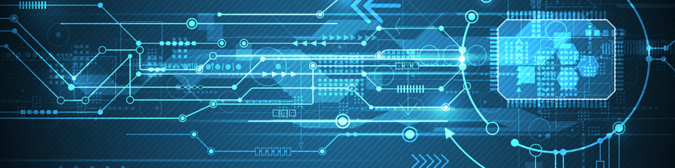 Tech_websim8 Raggi di luce interconnessi, su sfondo scuro, rappresentano il tech.