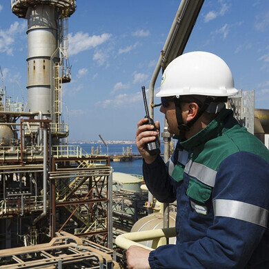 Momento di comunicazione o briefing tra membri del team ERG.