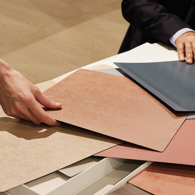 Scelta del prodotto Neodecortech ideale Selezione del prodotto Neodecortech più adatto in fase di scelta o campionatura.