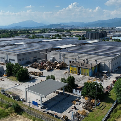 Vista aerea della sede di Tesmec