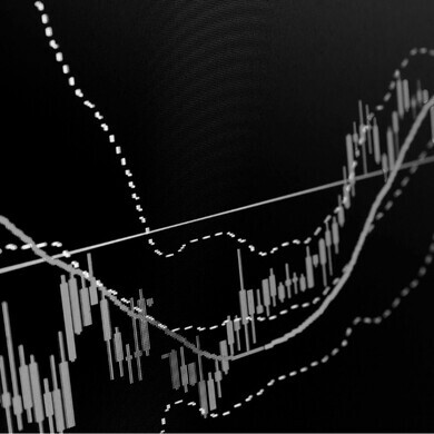 Grafico bianco su sfondo nero Grafico chiaro su sfondo nero ad alto contrasto