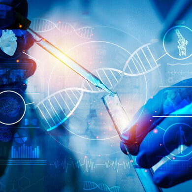 Immagine simbolica dell’attività di un biologo