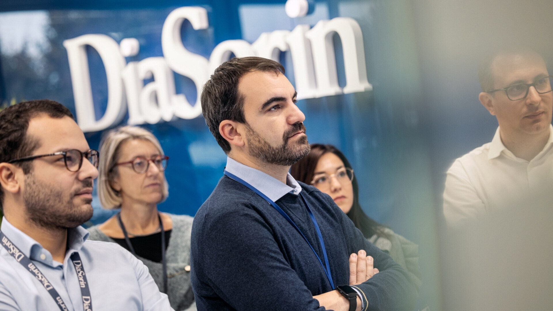 Team di DiaSorin al lavoro