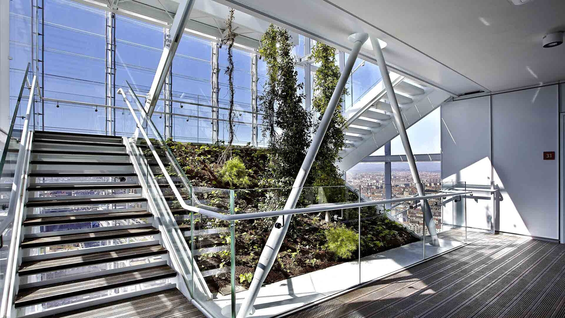 Sede di Intesa Sanpaolo Particolare di una scalinata presso la sede di Intesa Sanpaolo