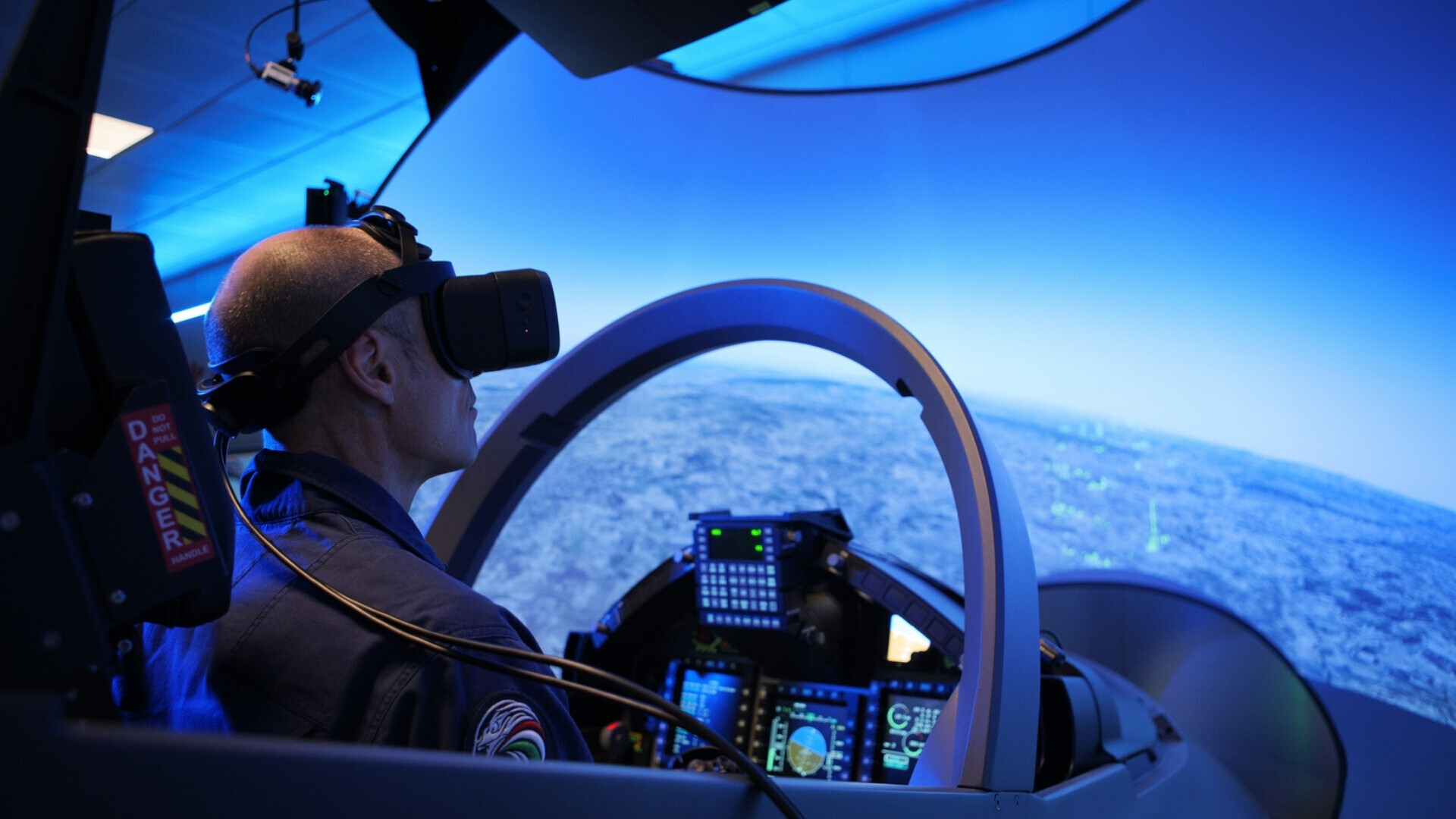 GBTS Lab Venegono - Leonardo Vista interna di un velivolo