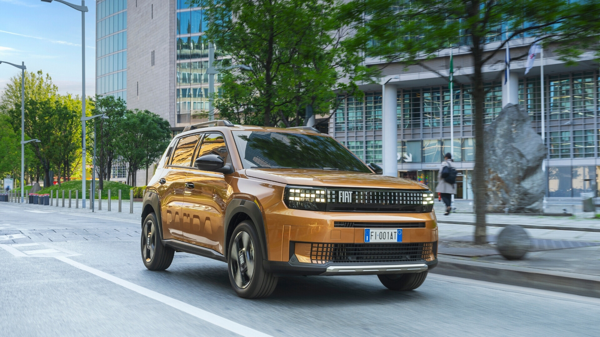 Stellantis Grande Panda Hybrid Fiat Grande Panda Hybrid, SUV compatto con tecnologia ibrida, in contesto urbano o stradale.