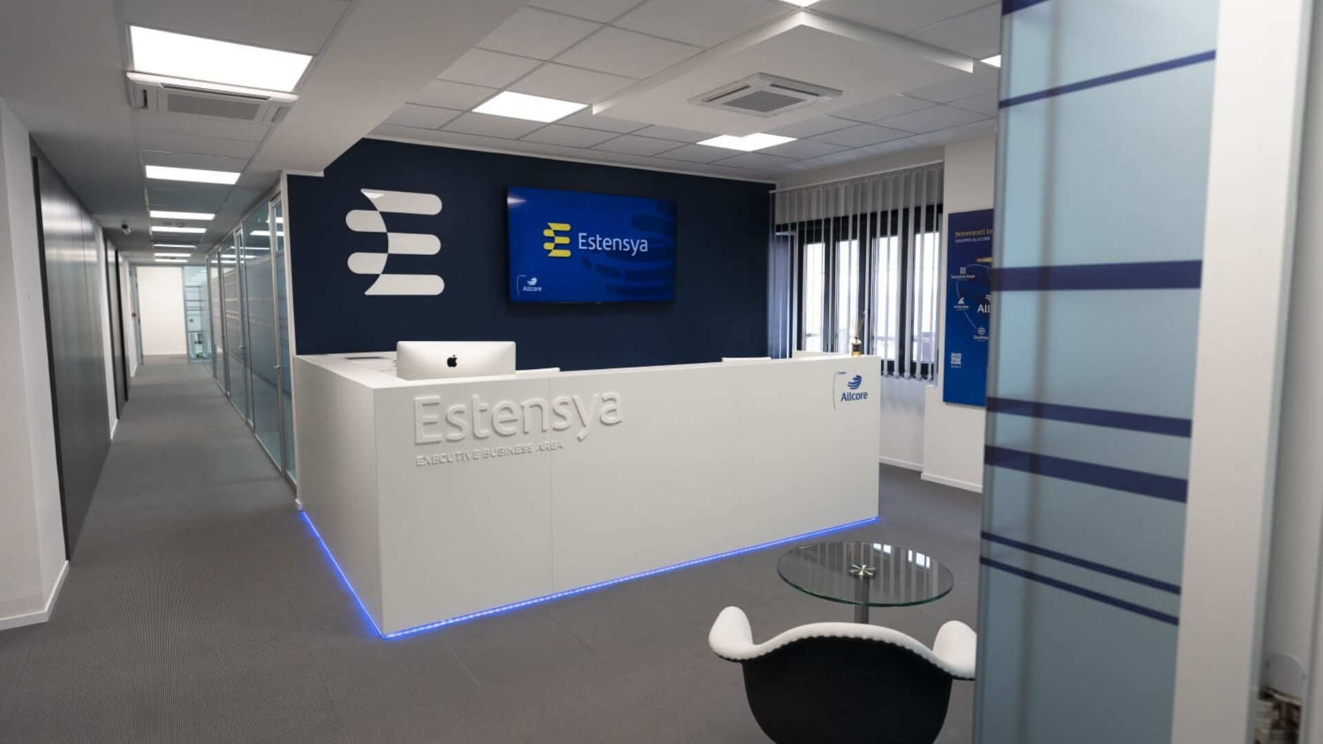 Interni sede Estensya, Allcore