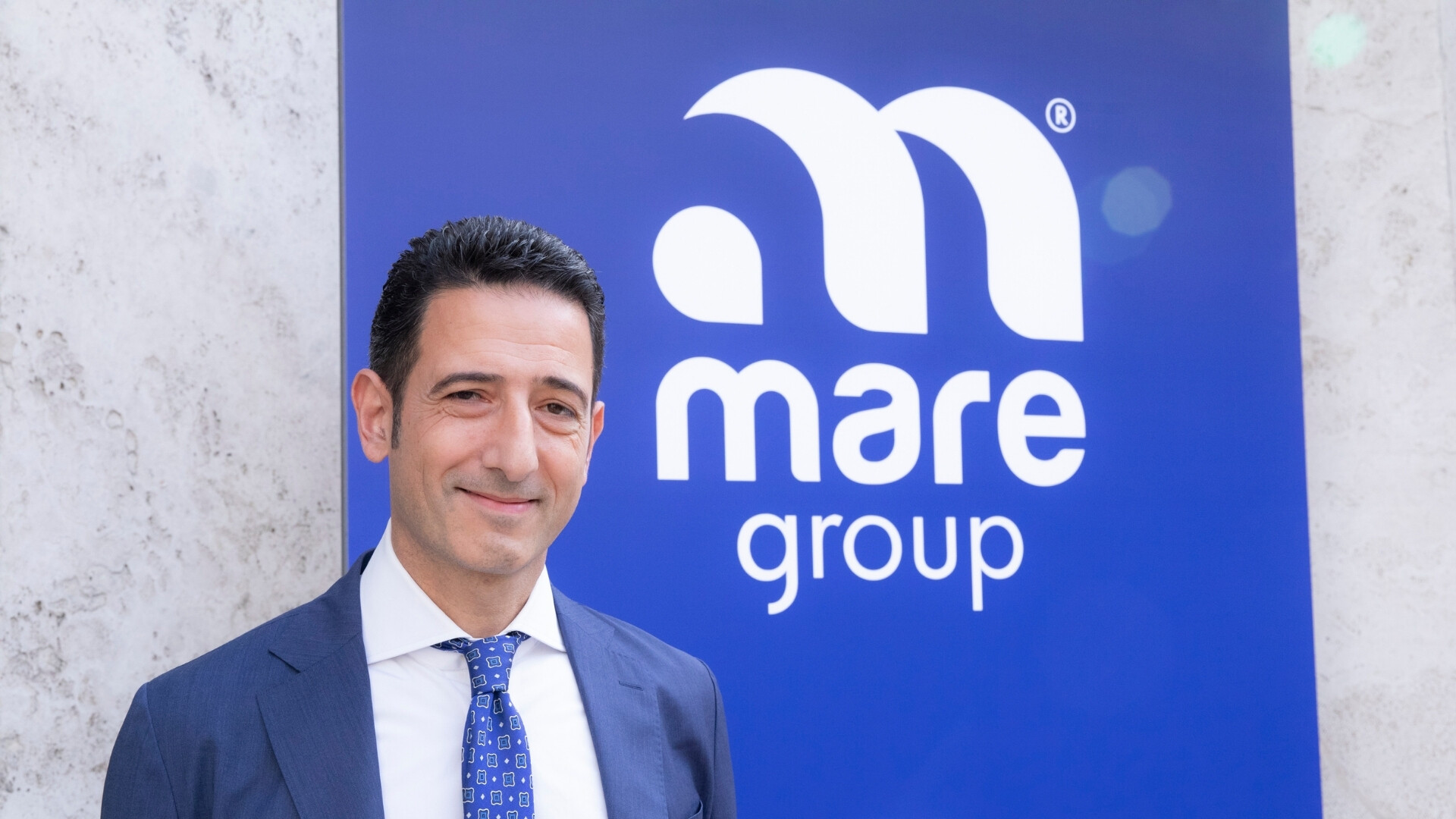 Marco Bellucci, Chairman Mare Group Ritratto di Marco Bellucci, presidente di Mare Group, in ambiente professionale.