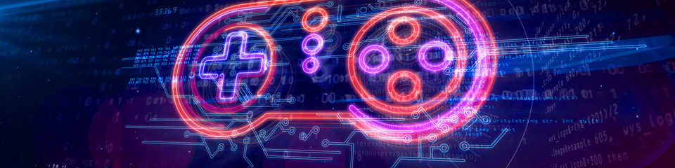 Videogiochi_websim4 Un joystick vintage, simbolo di un’epoca d’oro nei videogiochi, riposa su un tavolo pieno di nostalgia.