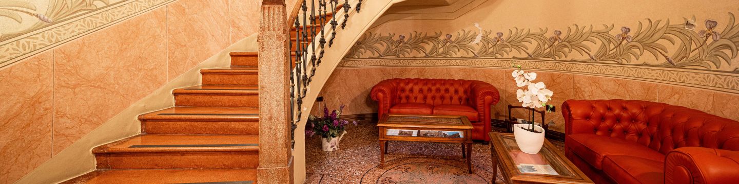 Vista interna di un Hotel di lusso